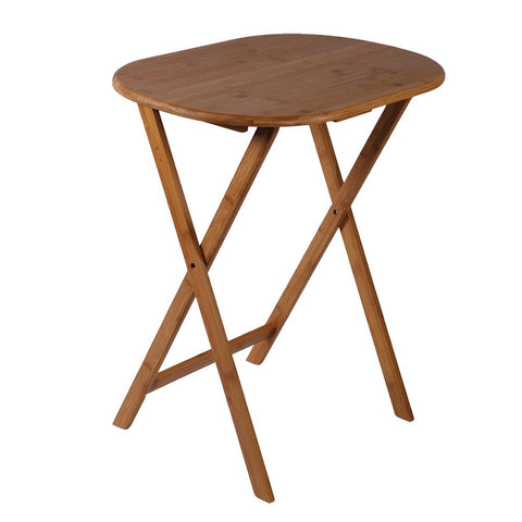 MESA PLEGABLE OVALADA