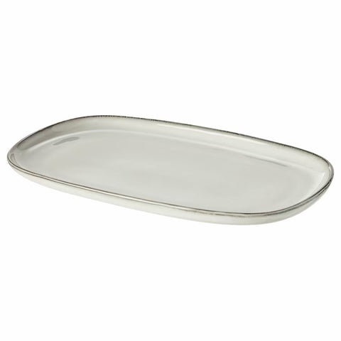 FUENTE SERVIR RECTANGULAR ORGANIC GRIS