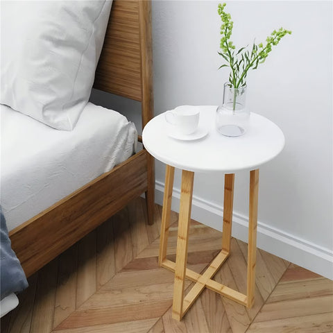 MESA LATERAL REDONDA 40 X 40 X 60 CM
