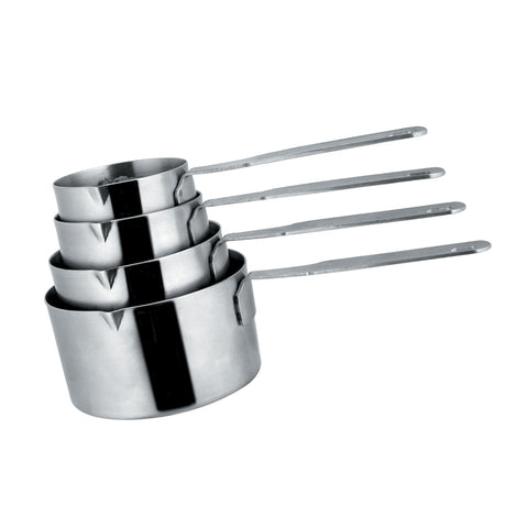 TAZAS DE MEDIDAS 4 PIEZAS ACERO