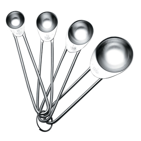 CUCHARAS DE MEDIDAS 4 PIEZAS ACERO