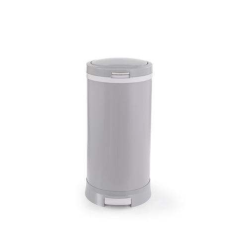 PAPELERA PARA PAÑALES ACERO BLANCO/GRIS