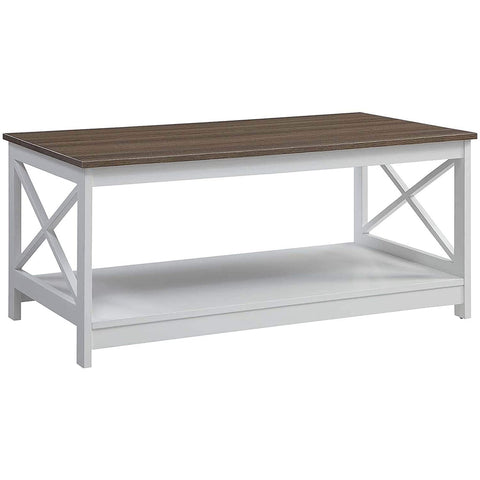MESA RATONA 100 x 55 x 45 blanco marrón