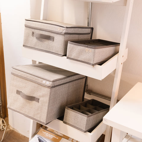 CAJA TELA CON TAPA