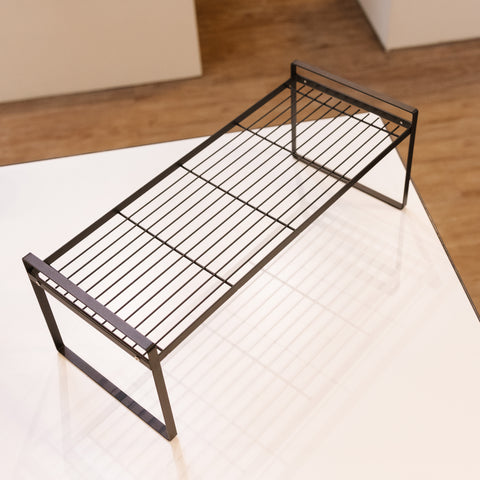 ESTANTE ORGANIZADOR METAL FIJO NEGRO