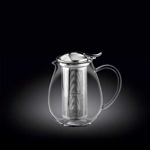 TETERA THERMO GLASS INFUSOR ACERO
