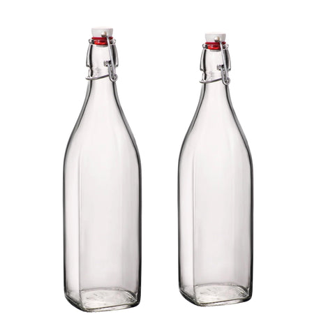BOTELLA VIDRIO TAPA BROCHE
