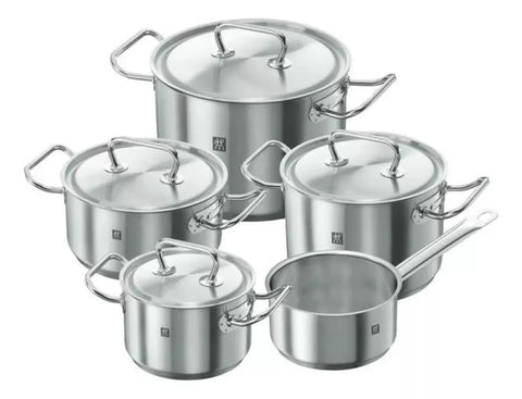 CACEROLA ZWILLING CLASSIC ACERO INOX. CON ASAS (ALEMANIA)