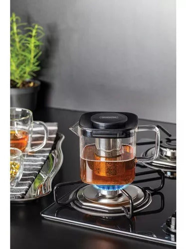TETERA CON INFUSOR ACERO 600 ML