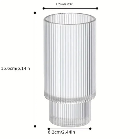 VASO VIDRIO OPTIC APILABLE 330 ML