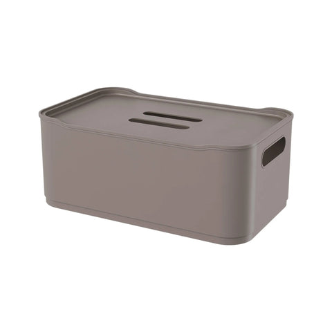 CAJA PVC CON TAPA