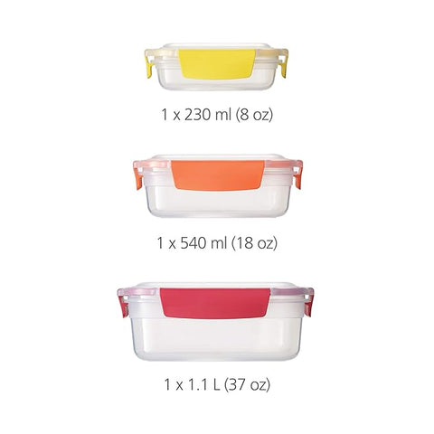 TUPER NEST SET X 3 BPA FREE