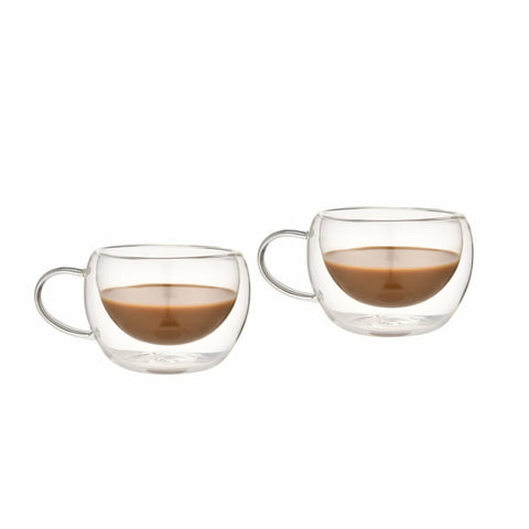 TAZA DOBLE PARED 270 ML SET X 2
