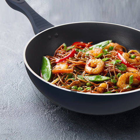WOK ALUMINIO FORJADO CERAMICA INDUCCION ORION