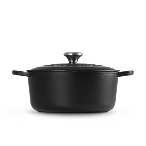 OLLA COCCOTE LE CREUSET HIERRO ESMALTADO NEGRO (FRANCIA)