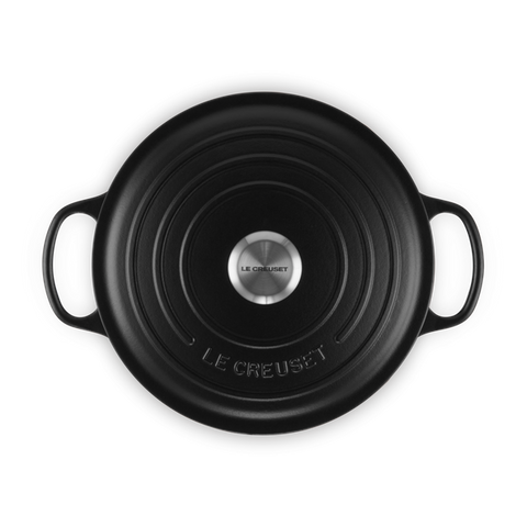 OLLA COCCOTE LE CREUSET HIERRO ESMALTADO NEGRO (FRANCIA)