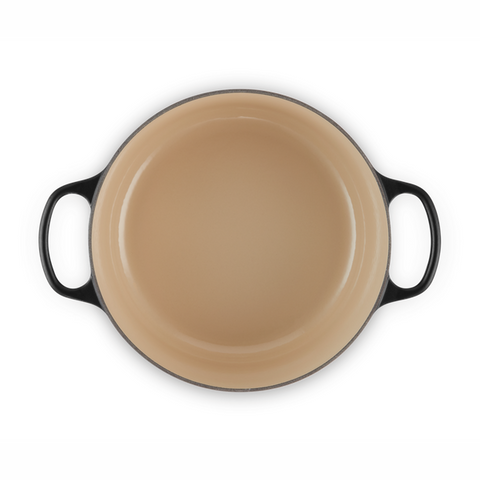 OLLA COCCOTE LE CREUSET HIERRO ESMALTADO NEGRO (FRANCIA)
