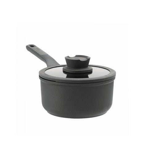 CACEROLA CAZO BERGHOFF ALUMINIO ANTIADHERENTE CON MANGO (BÉLGICA)