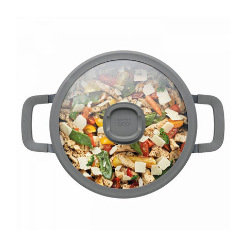 CACEROLA BERGHOFF ALUMINIO ANTIADHERENTE CON ASAS (BÉLGICA)