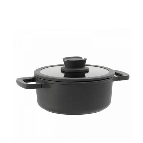 CACEROLA BERGHOFF ALUMINIO ANTIADHERENTE CON ASAS (BÉLGICA)